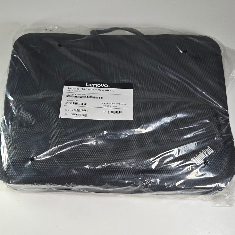 Lenovo ThinkPad 11.6 Work in Case‎ Gen 2 Laptop Bag Sleeve Pouch Black